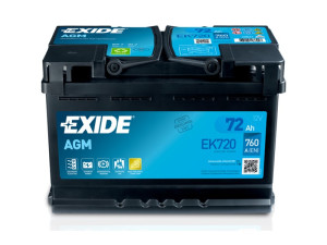 Akumulator Exide AGM 70 AH 70AH 72AH 72 AH 760 A za start stop
