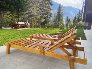 Drvene ležaljke za bazen, plažu, baštu