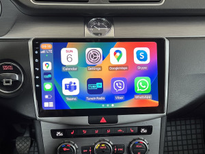 Android navigacija multimedija VW Passat B6 B7 CC 4GB RAM CarPlay