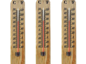 Set od 3 Drvena Termometra / Termometar