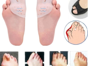Separator za čukljeve silikon nožne prste hallux valgus