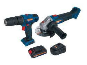 Aku set 18V Busilica i brusilica 2.0Ah