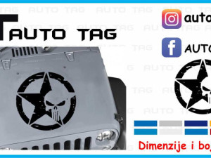 Stikeri i auto naljepnice/naljepnica za dzip JEEP