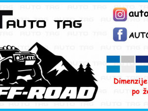 Stikeri i auto naljepnice / naljepnica OFF ROAD DZIP
