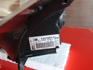 Lijevi far Opel Vectra
