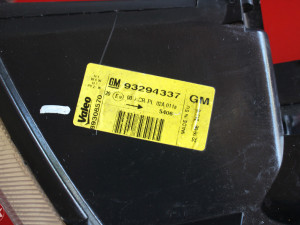 Lijevi far Opel Meriva (fotografija 3)
