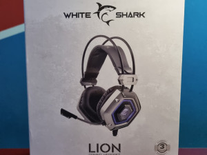 WHITESHARK LION GH-1841 White Shark gaming slusalice