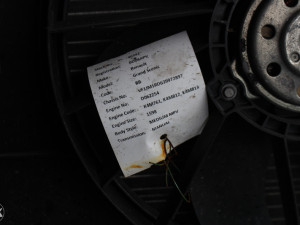 Hladnjak vode ventilator Renault Grand Scenic (fotografija 2)