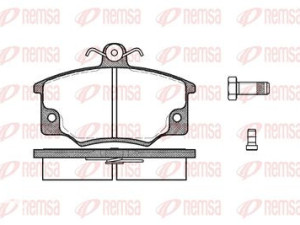 PLOČICE PREDNJE VW GOLF 2, JETTA, PASSAT, SEAT