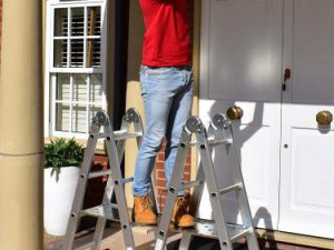 Aluminijske sklopive ljestve 5,7m