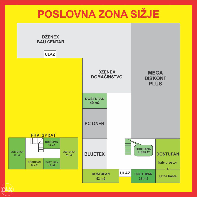 Poslovni prostor 77 m2 Lukavac 6