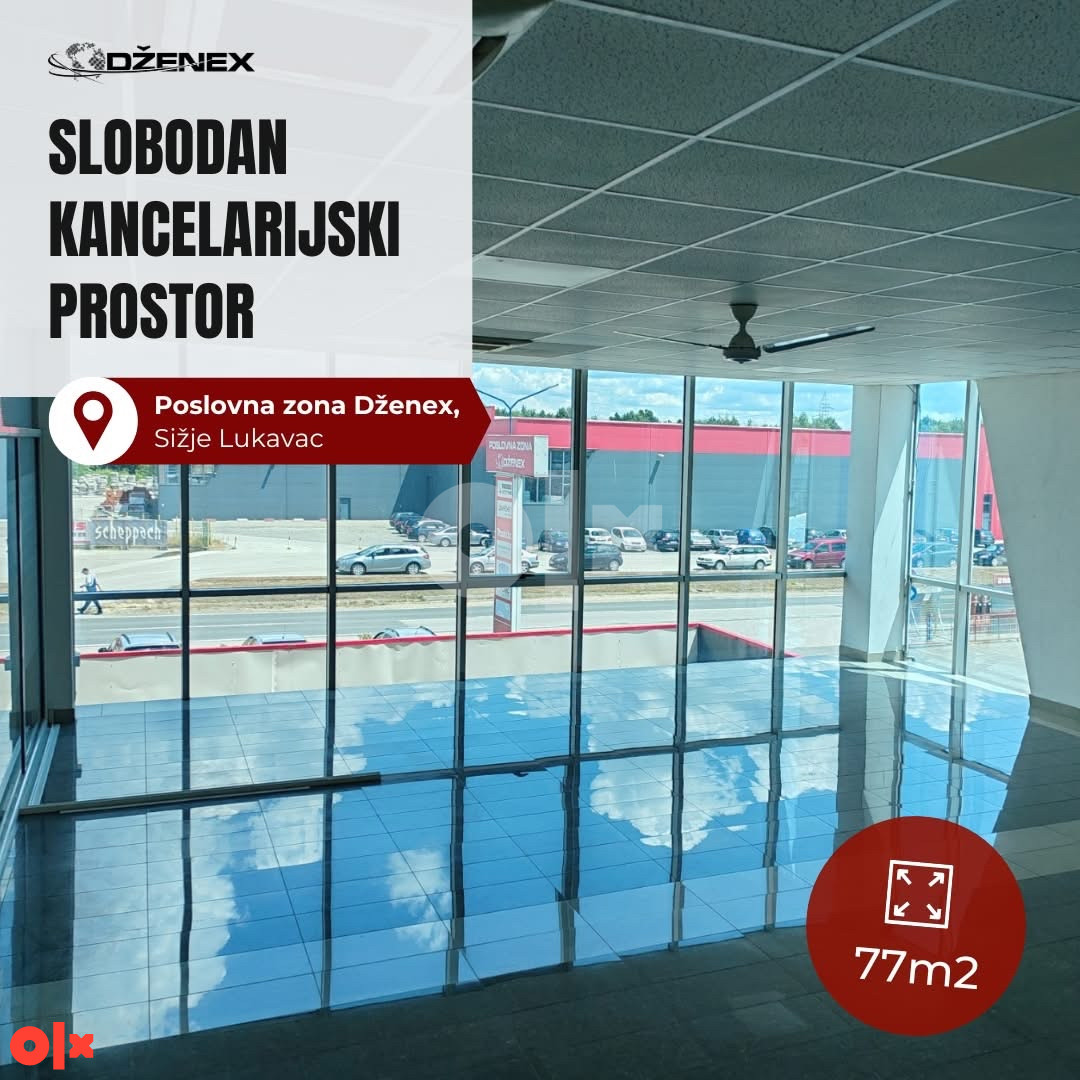 Poslovni prostor 77 m2 Lukavac