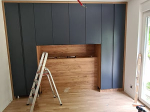 Spavaca soba, ormari, most, medijapan