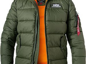 ALPHA INDUSTRIES HOODED PUFFER ZIMSKA JAKNA