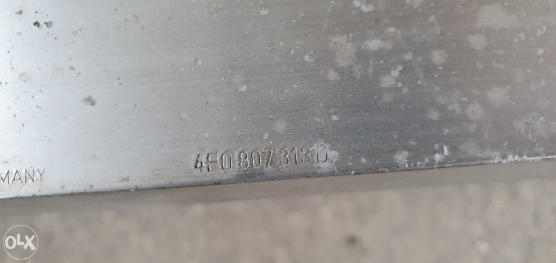 4F0807313D AUDI A6 C6 ZADNJA GREDA ŠINA ZADNJEG BRANIKA
