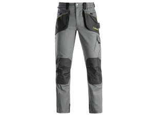 HLAČE SLICK SIVO/CRNE