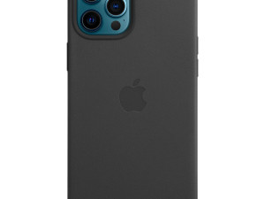 Silikonska crna futrola za iPhone 12 Pro Max