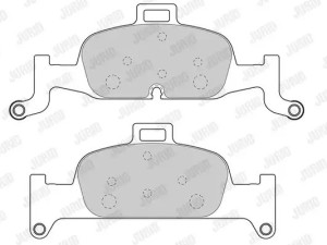 Prednje disk plocice Audi A4 B9 A5 F53 Q5 2015- 2.0 3.0 TDI