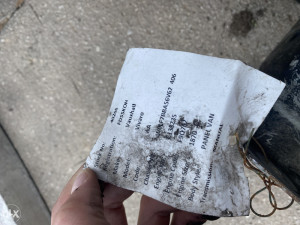 Greda nosac branika šina Opel Vivaro