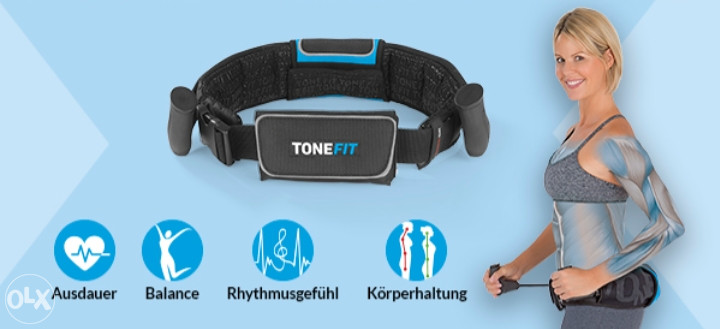 Pojas za fitnes trening trčanje TONE FIT