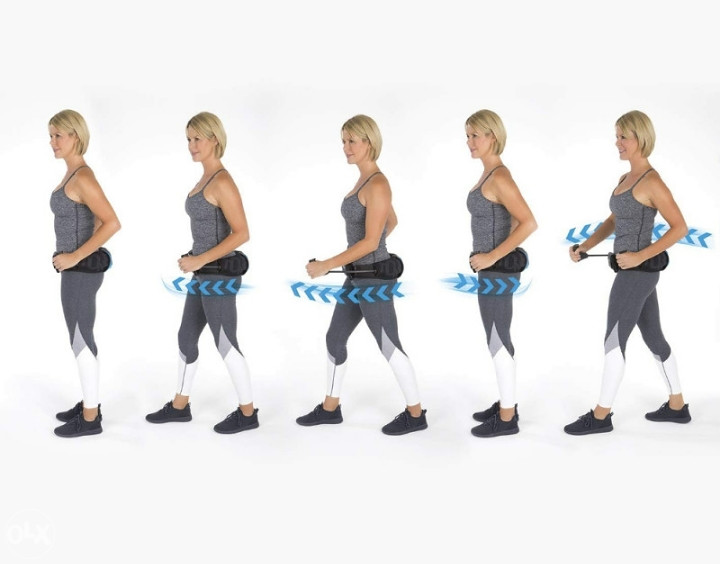 Pojas za fitnes trening trčanje TONE FIT