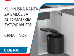 Kuhinjska kanta za smeće sa automatskim zatvaranjem