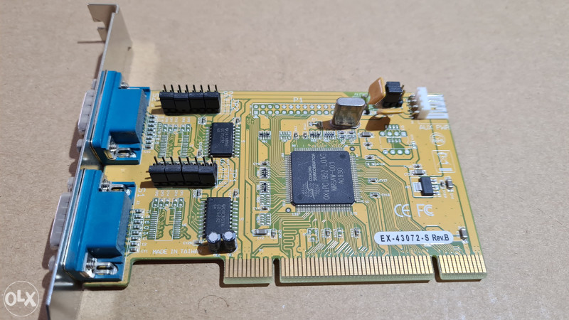 RS-232  PCI 2S Serial RS-232 board  (PCI Express)