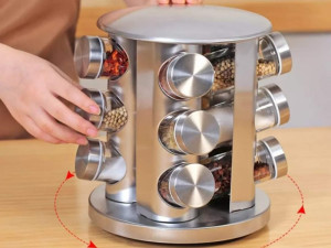 Set za zacine Inox drzac