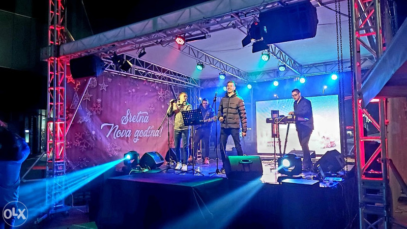 Bina, rasvjeta, razglas, LED ekran