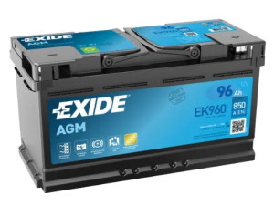 Akumulator Exide AGM 95 96 AH 95AH 96AH 850 A za start stop
