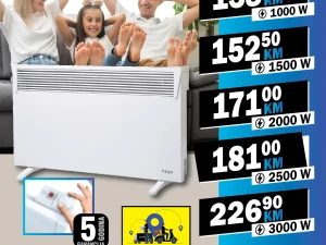 KONVEKTOR TESY grijalica norveški radijator električni