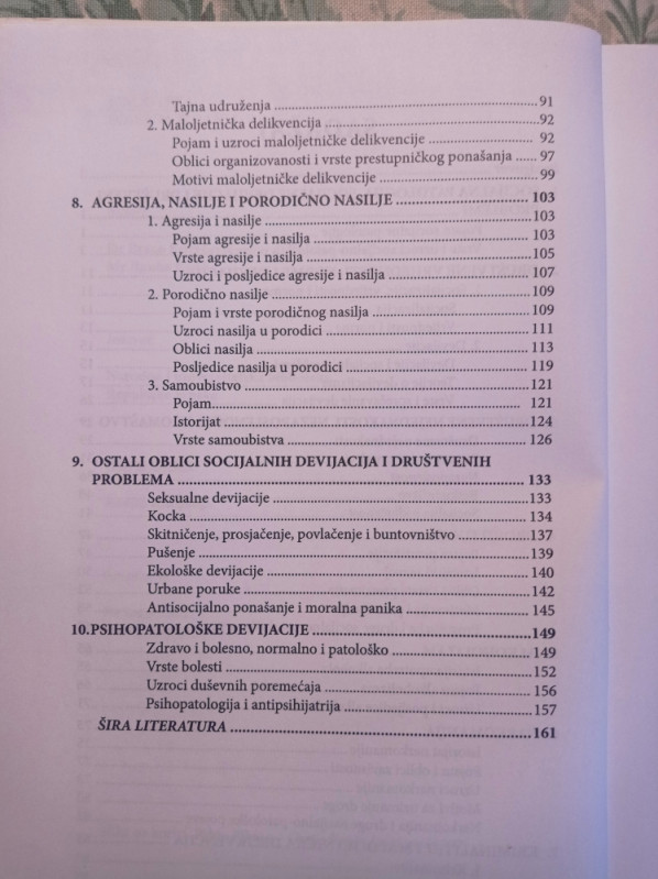 SOCIJALNA PATOLOGIJA I DRUŠTVO Milosavljević Kovačević Borota