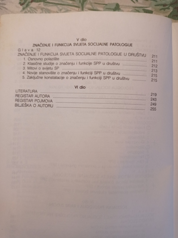 SOCIJALNA PATOLOGIJA I DRUŠTVO Milosavljević Kovačević Borota