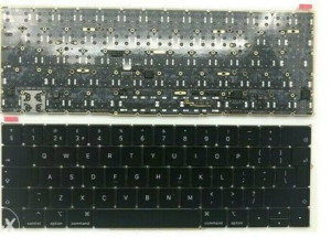 Tastatura za laptop Apple A1989 A1990 Black UK backlit