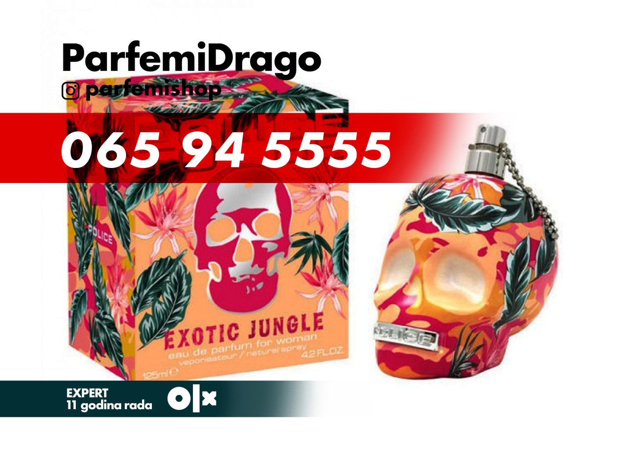 Police To Be Exotic Jungle For Woman 125ml edp 125 ml Ženski