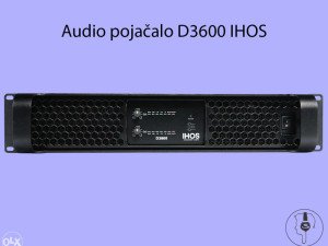 Niskoomsko audio pojačalo D3600 IHOS