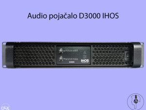 Niskoomsko pojačalo D3000 IHOS