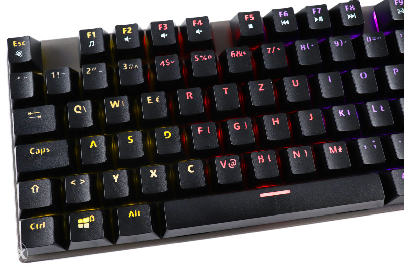 Gaming tipkovnica MS Elite C521 mehanička LED RGB