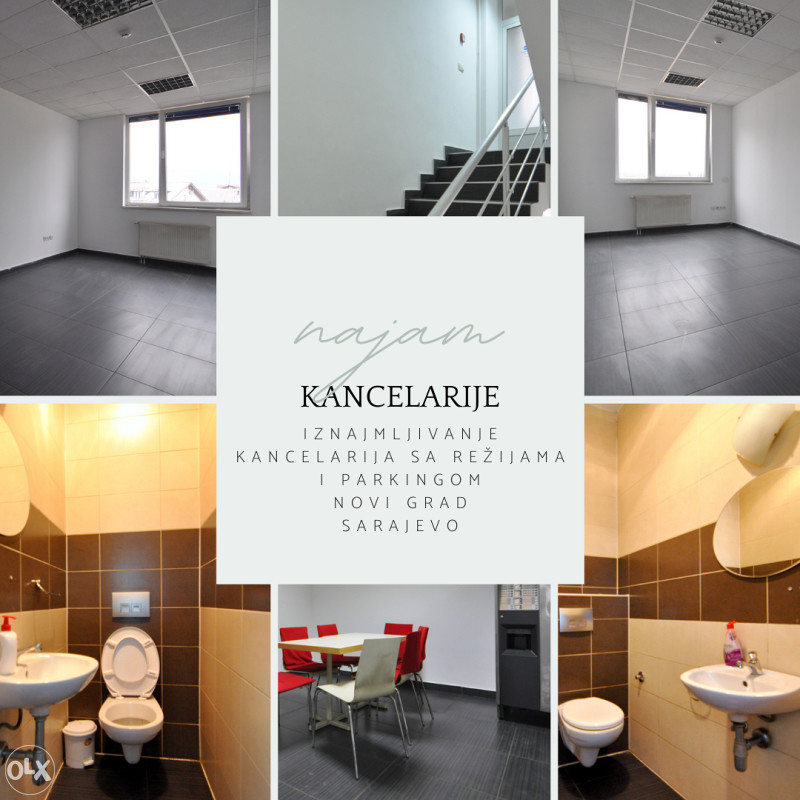 501254 Kancelarija 17m2 sa režijama Novi Grad Sarajevo