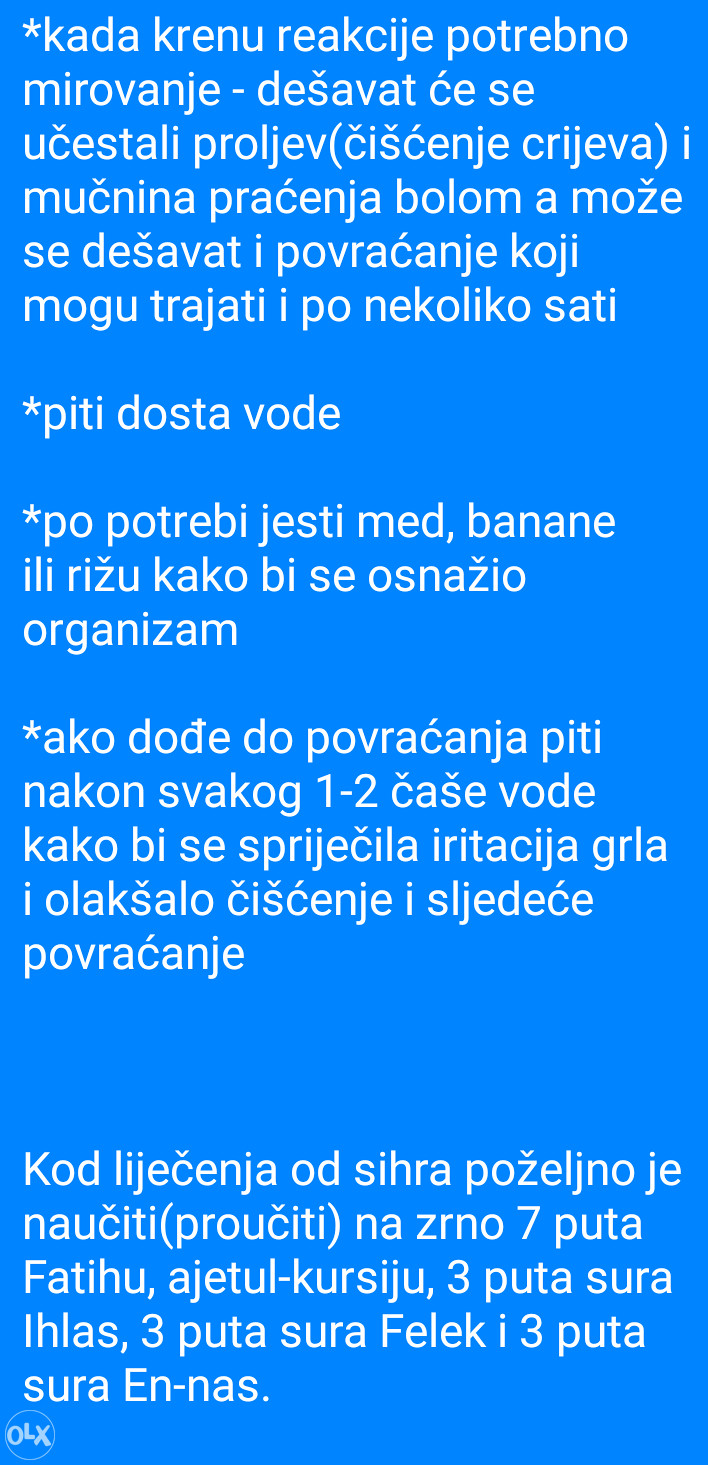 Kraljevsko zrno LIČNO KUPLJENO U RIJADU