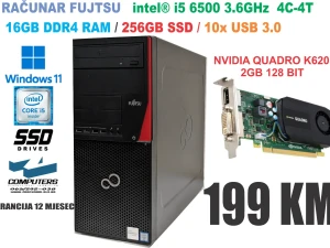 RAČUNAR i5 6500 /16GB DDR4/NVIDIA 2GB  / SSD 256GB /