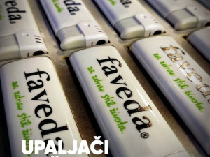 UPALJAČI SA ŠTAMPOM - 100 komada štampa-upaljač