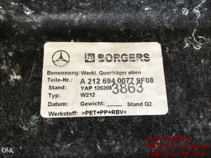 Plastika obloga u gepeku Mercedes E klasa w212 2011