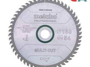 Metabo List Kružne Pile 1652,2/1,420 / Z54 Multi Cut Professional