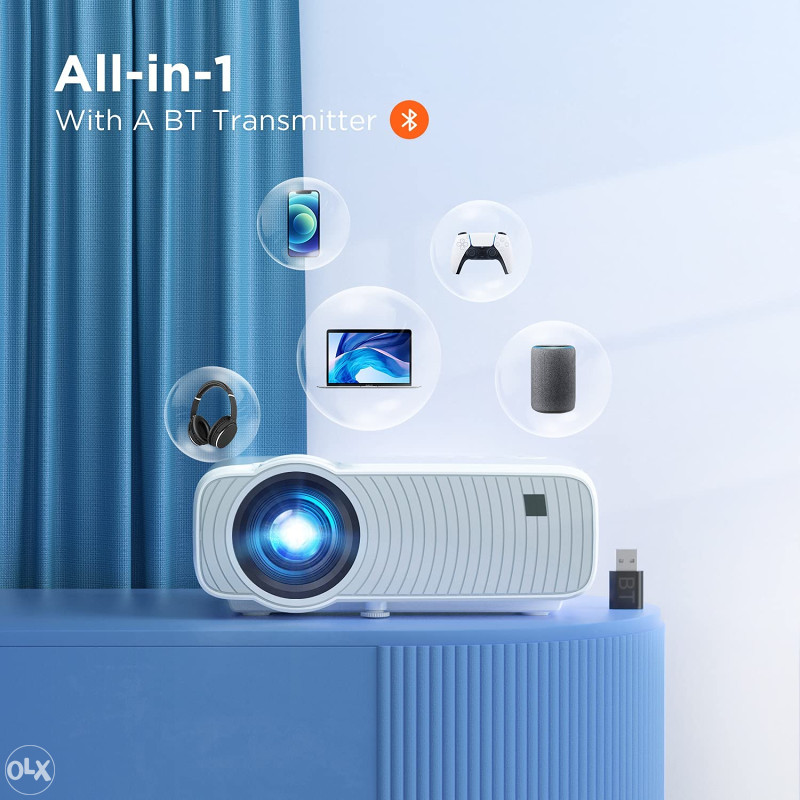 ABOX GC357 WIFI projektor, native 720p, HDMI, VGA, mobitel