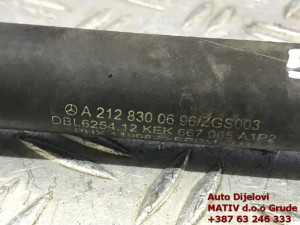 Crijevo VODE Mercedes E klasa w212 250 CDI A2128300696