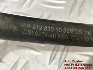 Crijevo VODE Mercedes E klasa w212 250 CDI A2128301096