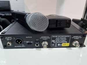 Shure ULXP SET mikrofon + bodypack