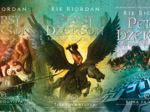 Persi Džekson i bogovi Olimpa komplet 1-5 - Rik Riordan