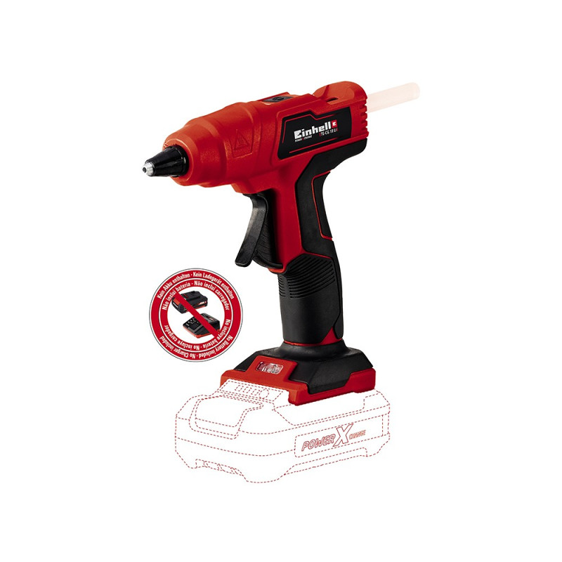 EINHELL TE-CG 18 LI PXC AKU PIŠTOLJ ZA VRUČE LJEPLJENJE (4522200)